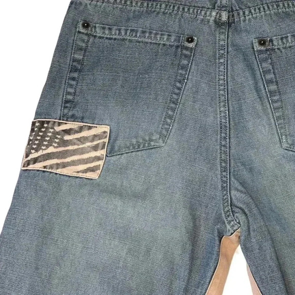 Vintage Sean John Jeans Mens Size 30 Blue Distressed Denim Relaxed - Picture 7 of 13